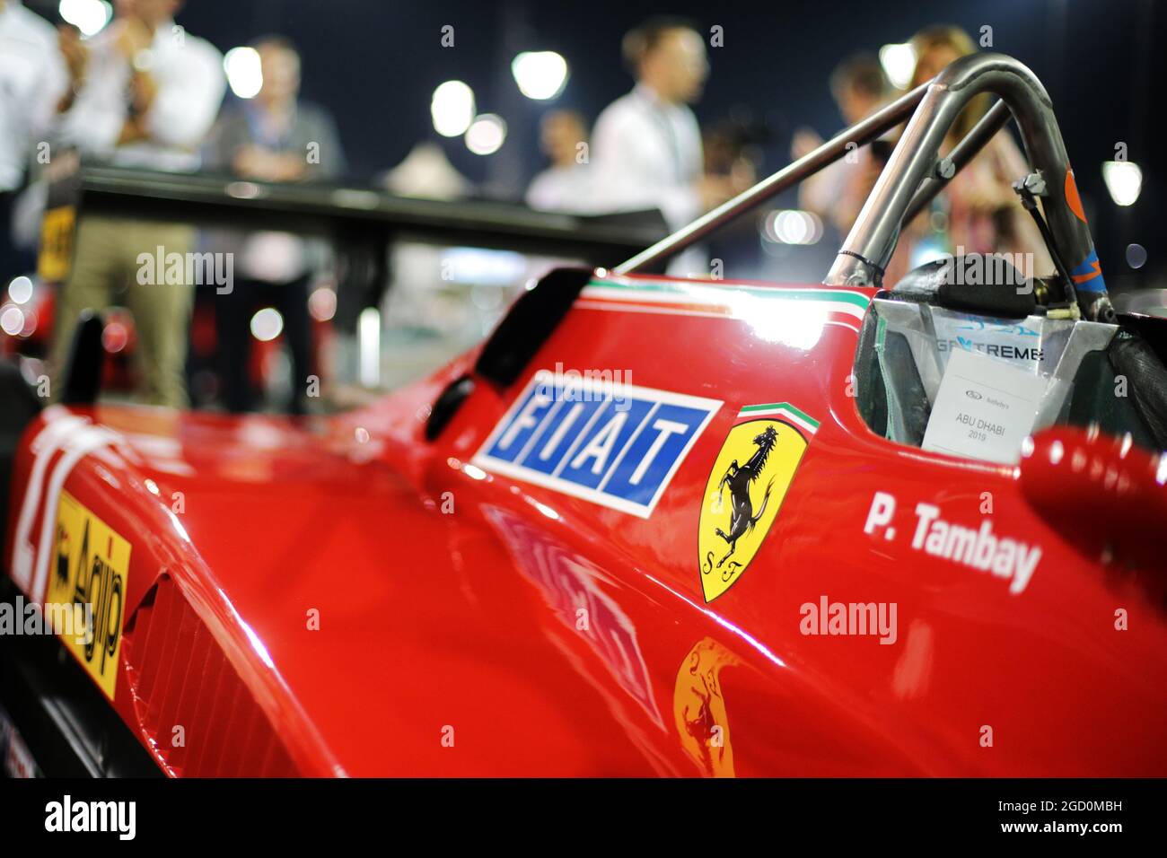 Asta di Sotherby. Gran Premio di Abu Dhabi, sabato 30 novembre 2019. Yas Marina Circuit, Abu Dhabi, Emirati Arabi Uniti. Foto Stock