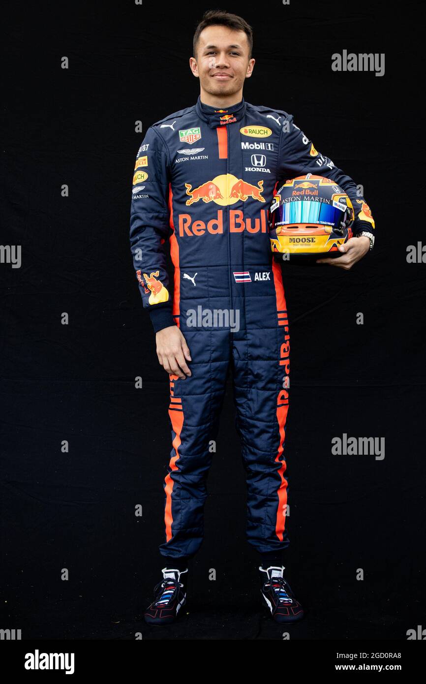 Alexander Albon (THA) Red Bull Racing. Gran Premio d'Australia, giovedì 12 marzo 2020. Albert Park, Melbourne, Australia. Foto Stock