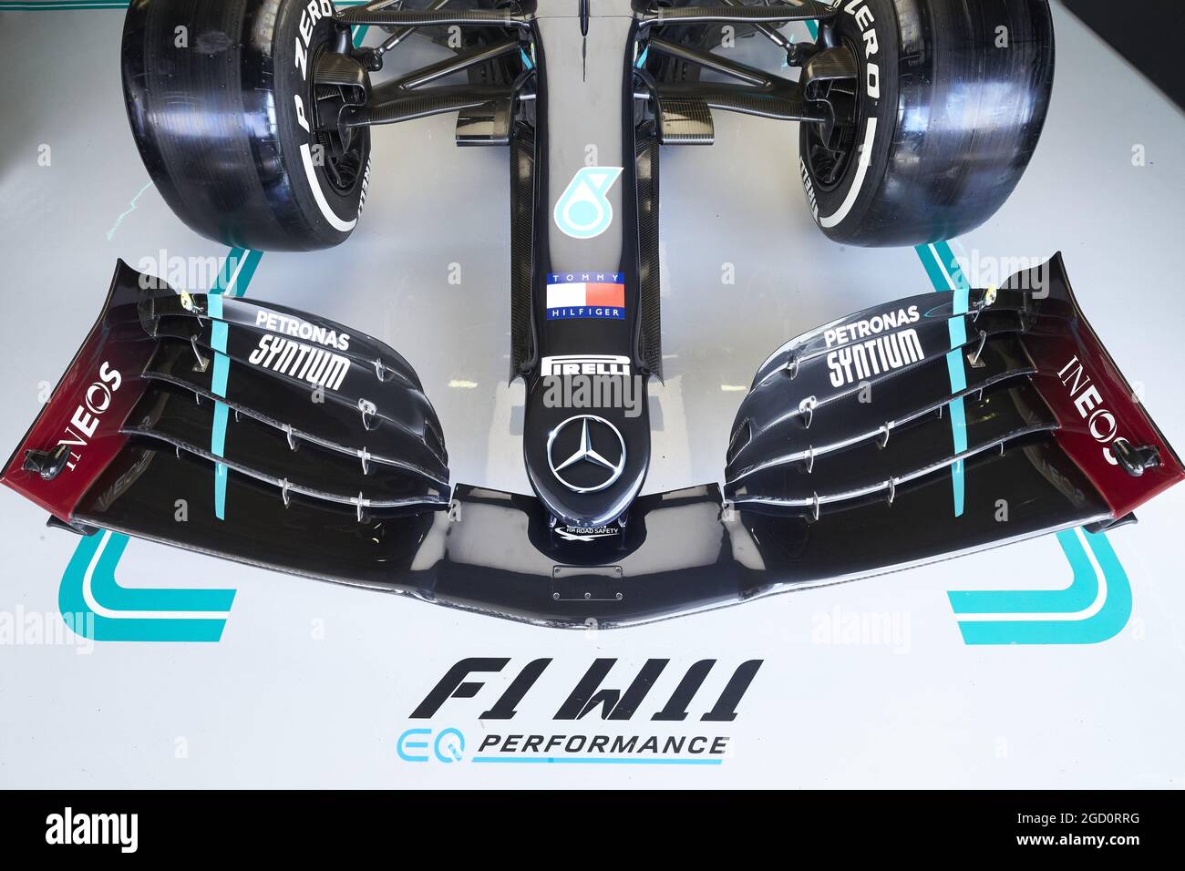 Dettaglio dell'ala anteriore mercedes amg f1 w11 immagini e fotografie  stock ad alta risoluzione - Alamy