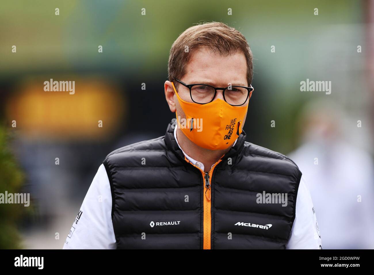 Andreas Seidl, amministratore delegato McLaren. Gran Premio di Ungheria, sabato 18 luglio 2020. Budapest, Ungheria. Foto Stock