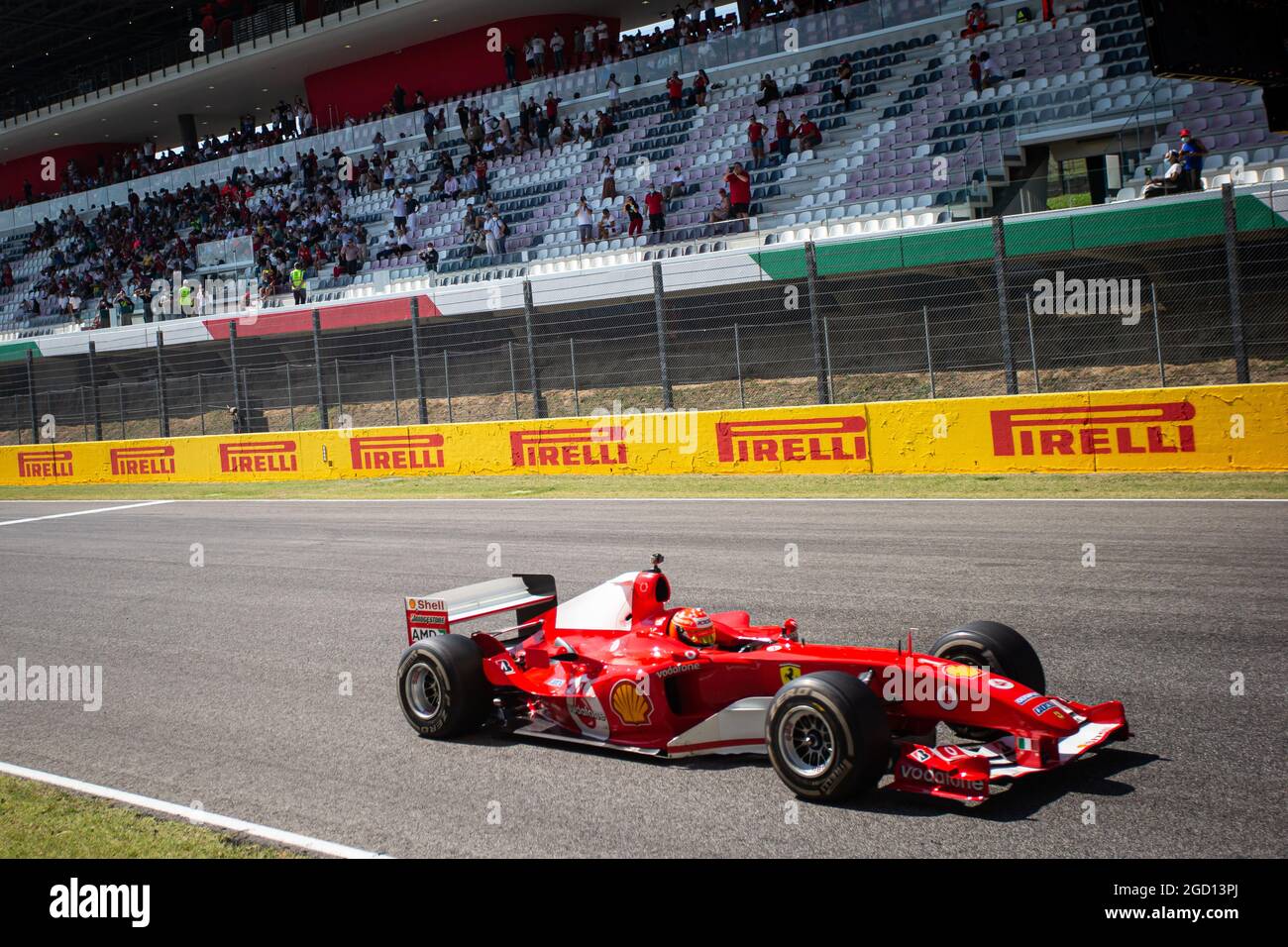 Mick Schumacher (GER) Prema Racing Formula 2 pilota nella Ferrari F2004. Gran Premio di Toscana, domenica 13 settembre 2020. Mugello Italia. Foto Stock