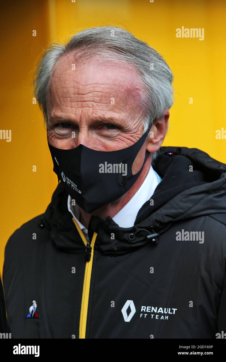 Jean-Dominique Senard (fra) Presidente Renault. Gran Premio di Eifel, domenica 11 ottobre 2020. Nurbugring, Germania. Foto Stock