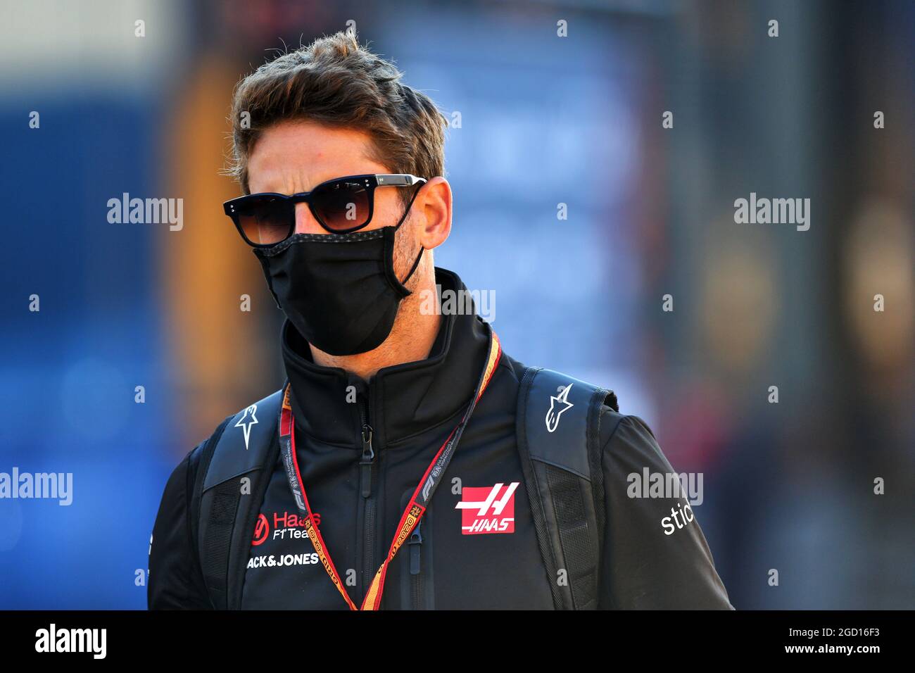 Romain Grosjean (fra) Haas F1 Team. Foto Stock