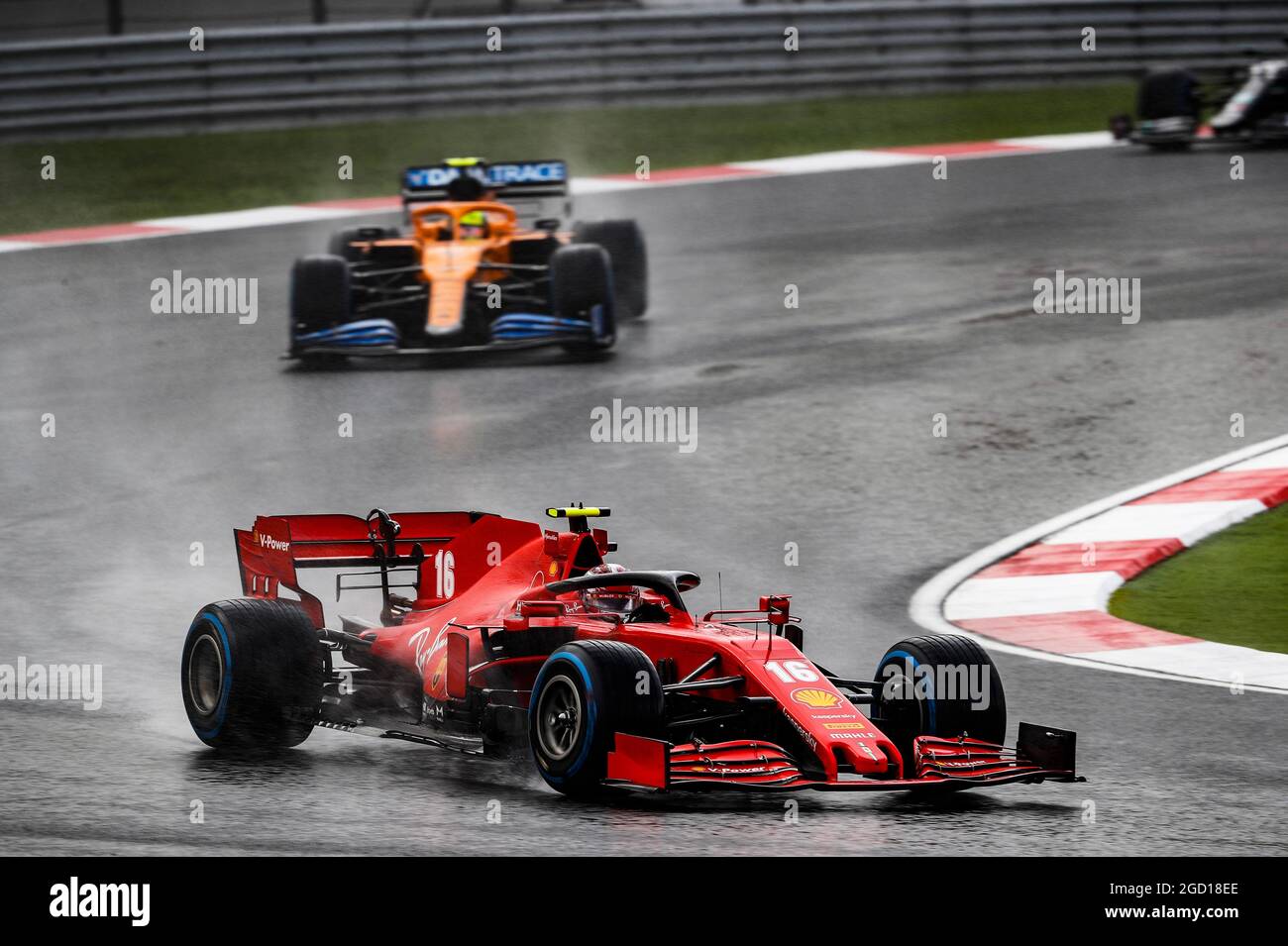 Charles Leclerc (MON) Ferrari SF1000. Gran Premio di Turchia, domenica 15 novembre 2020. Istanbul, Turchia. Immagine pool FIA solo per uso editoriale Foto Stock