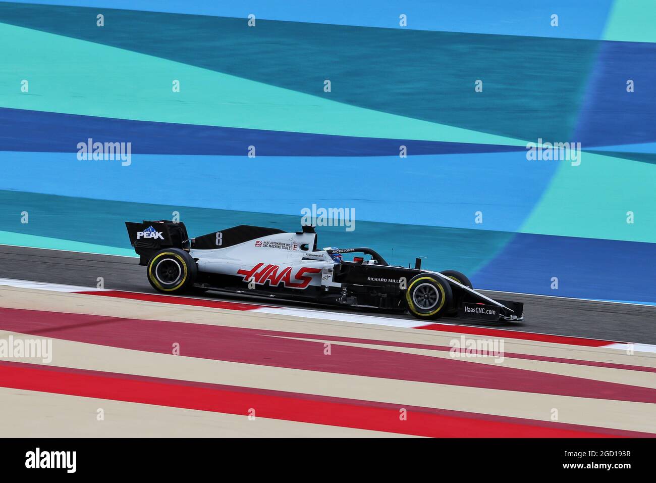 Romain Grosjean (fra) Haas F1 Team VF-20. Foto Stock