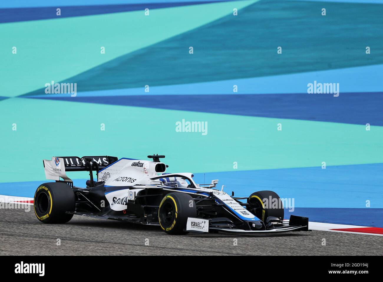 Roy Nissany (ISR) pilota di prova Williams Racing FW43. Foto Stock