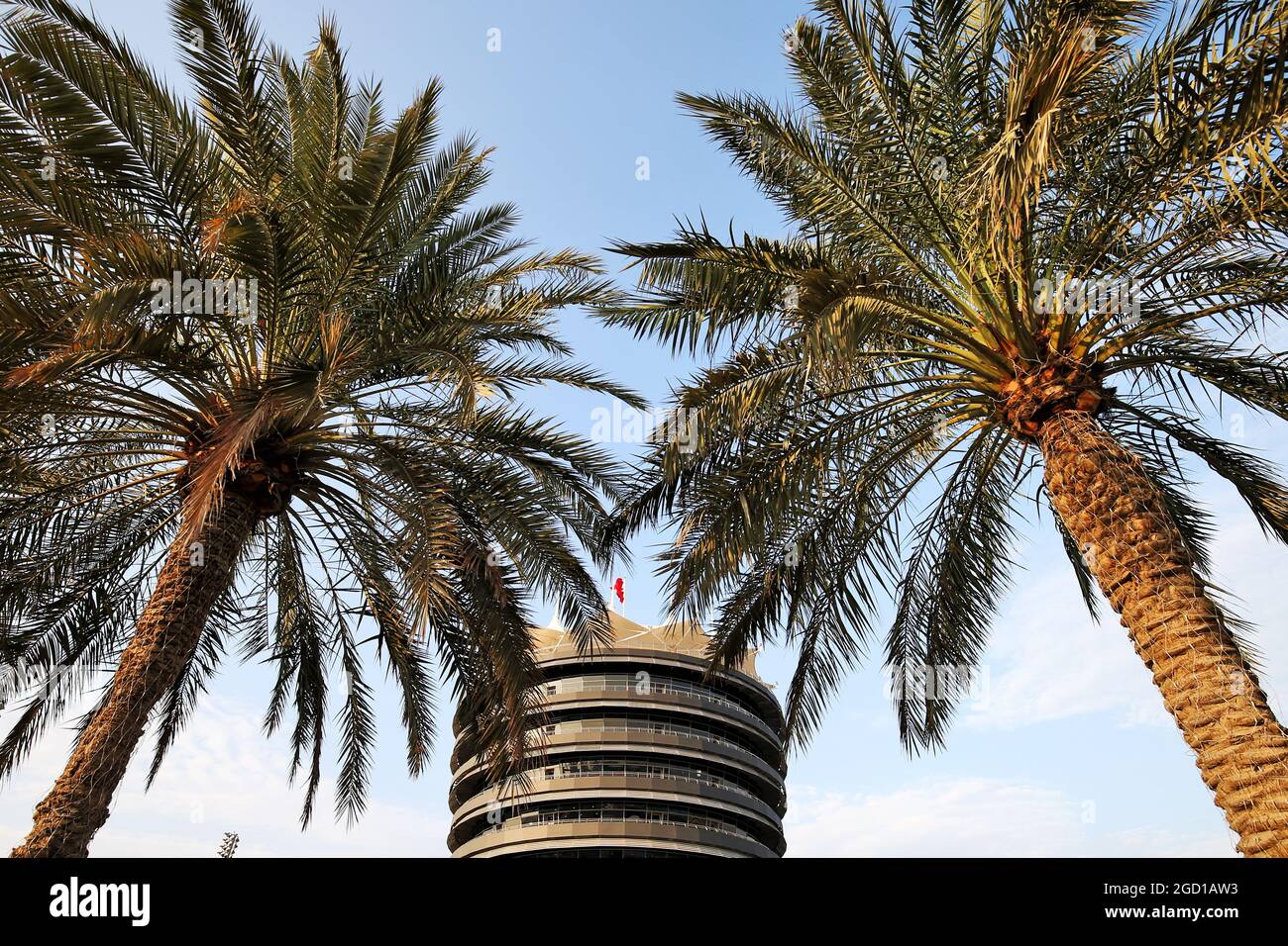 Atmosfera del circuito. Gran Premio di Sakhir, sabato 5 dicembre 2020. Sakhir, Bahrein. Foto Stock