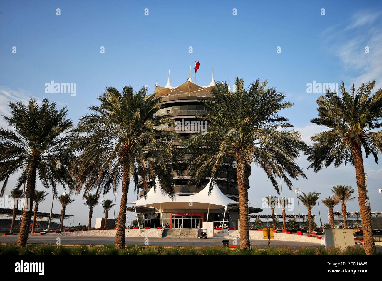 Atmosfera del circuito. Gran Premio di Sakhir, sabato 5 dicembre 2020. Sakhir, Bahrein. Foto Stock