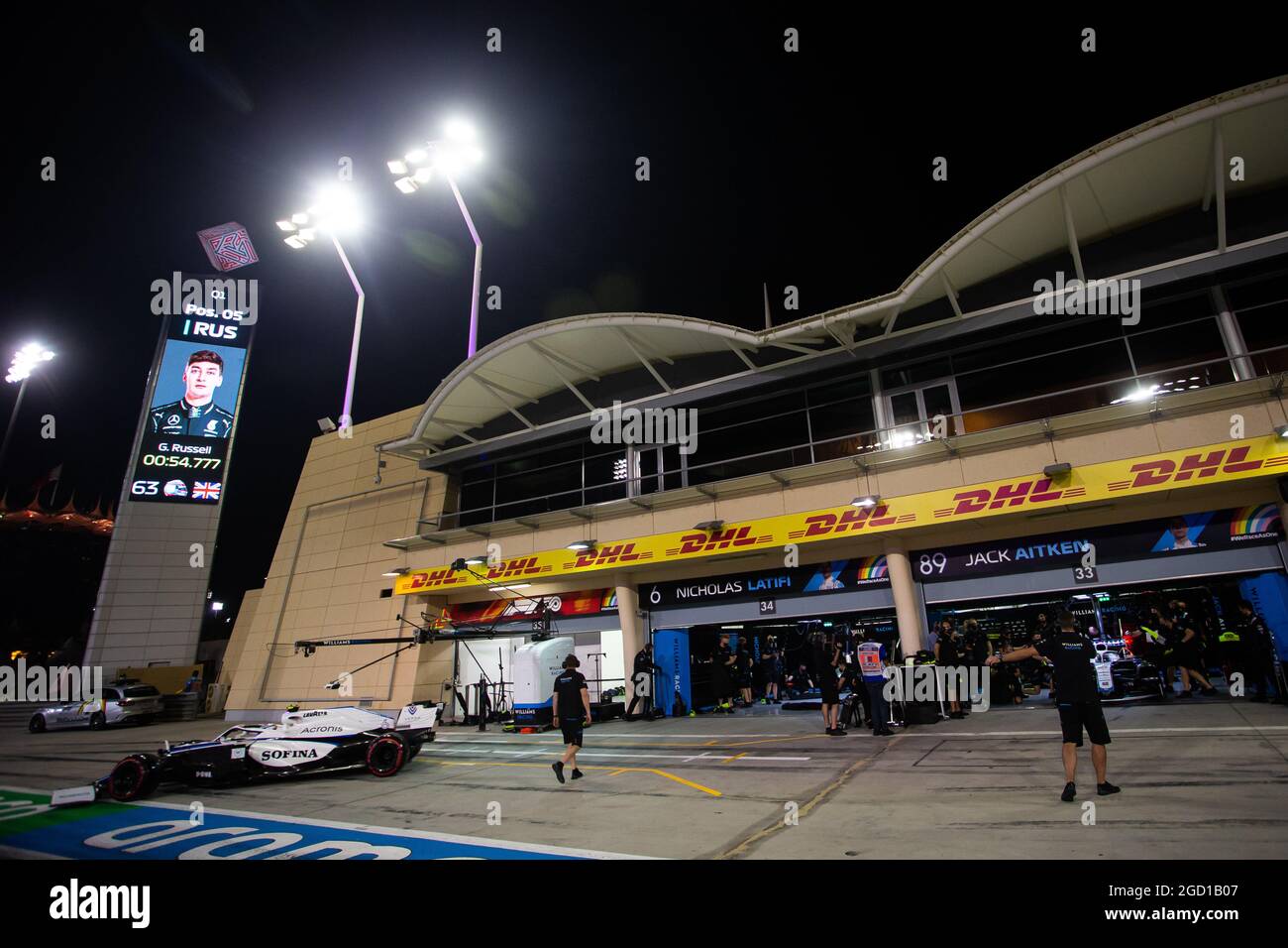 Gran Premio di Sakhir, sabato 5 dicembre 2020. Sakhir, Bahrein. Foto Stock