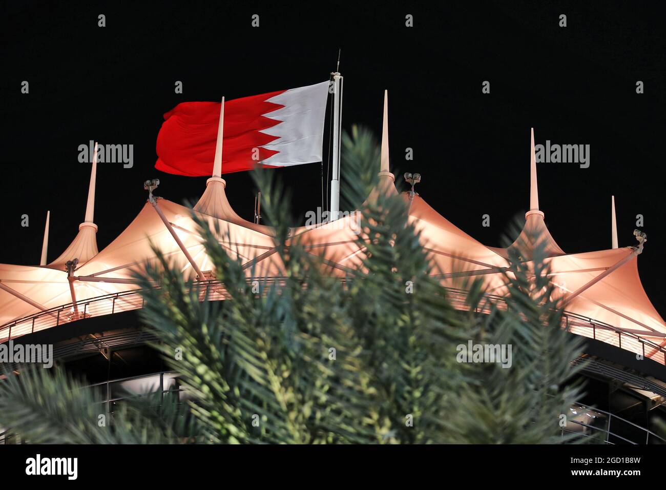 Atmosfera del circuito. Gran Premio di Sakhir, domenica 6 dicembre 2020. Sakhir, Bahrein. Foto Stock