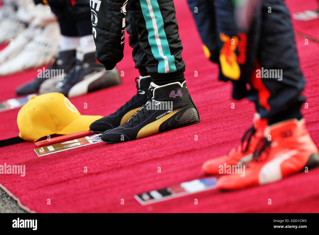 Stivali da corsa di lewis hamilton immagini e fotografie stock ad alta  risoluzione - Alamy