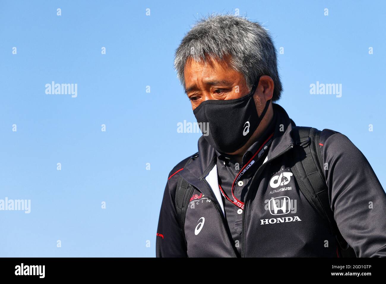 Masashi Yamoto (JPN) Amministratore Delegato Honda Racing F1. Gran Premio di Spagna, sabato 8 maggio 2021. Barcellona, Spagna. Foto Stock