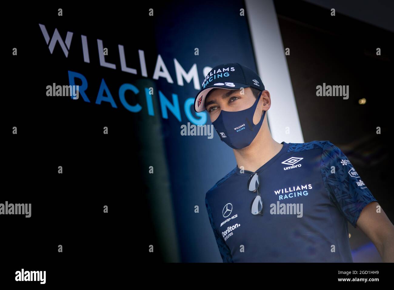 George Russell (GBR) Williams Racing. Gran Premio di Monaco, mercoledì 19 maggio 2021. Monte Carlo, Monaco. Foto Stock