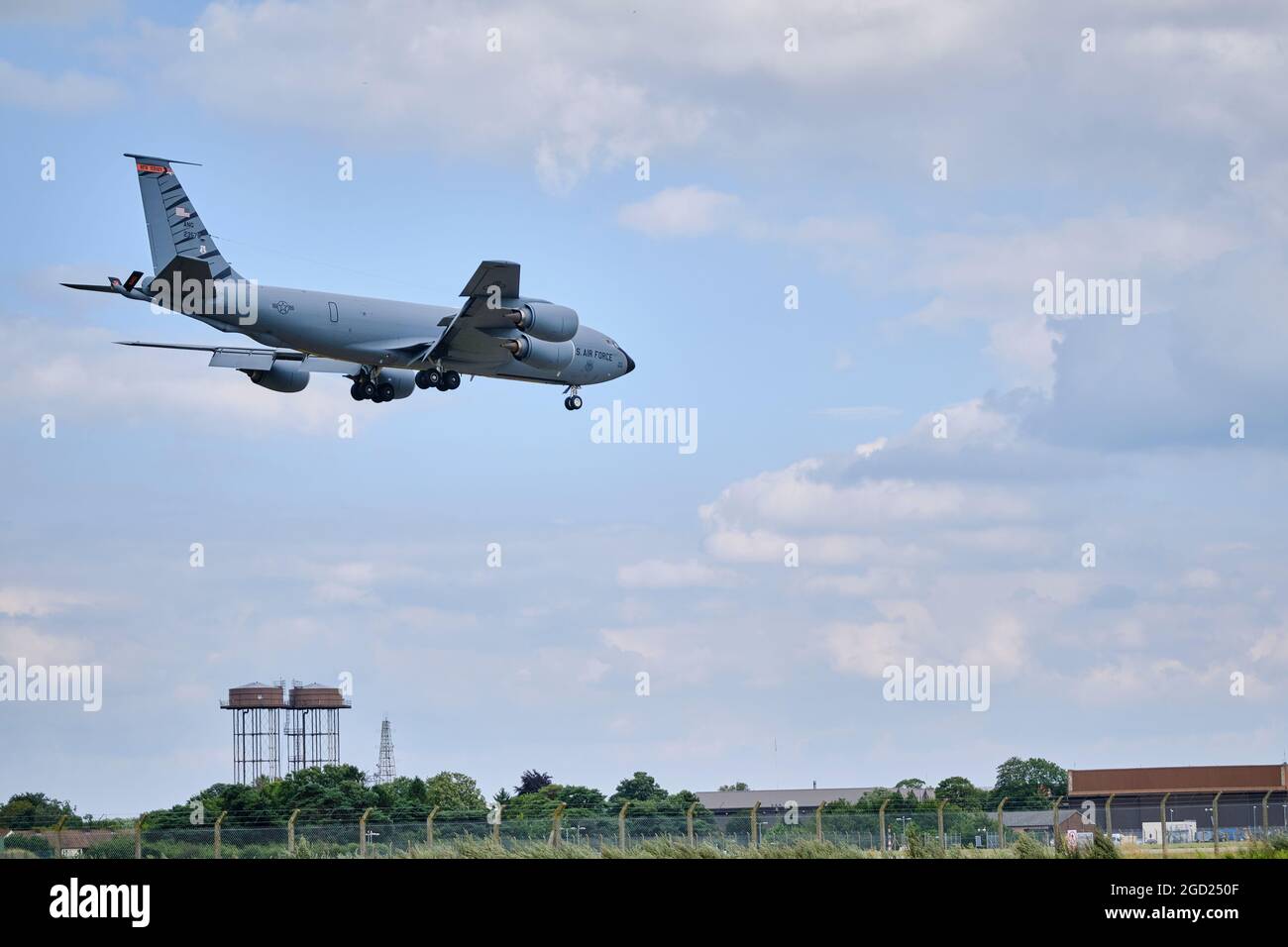 Base USAF Mildenhall Foto Stock