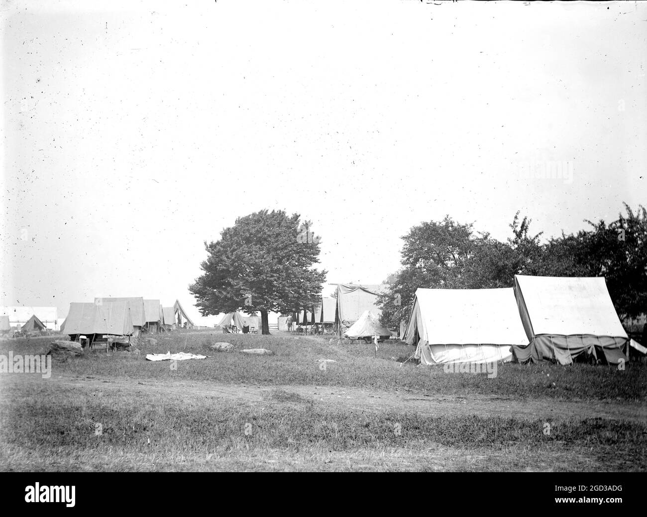 Guardia Nazionale, Gettysburg, [Pennsylvania] ca. 1910 Foto Stock