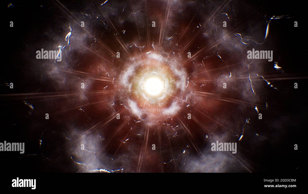 Nuvola brillante energia sfondo Foto Stock