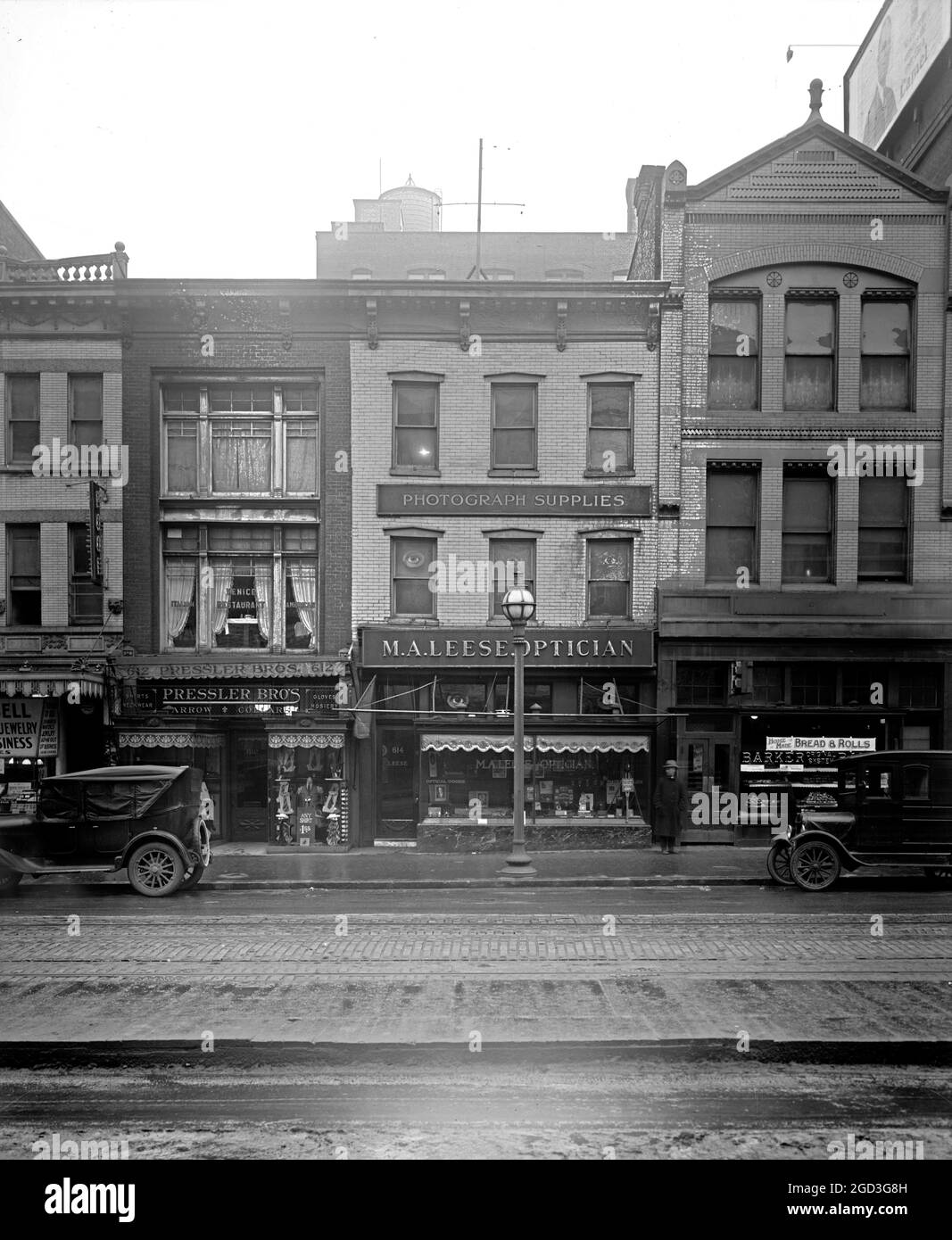 M.A. Leese, nono negozio di St., [Washington, D.C.] ca. Tra il 1910 e il 1926 Foto Stock