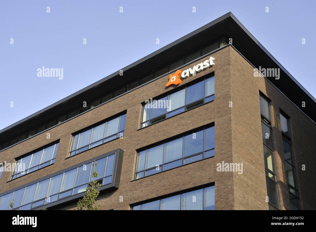 Brno, Repubblica Ceca. 11 Ott 2018. ***FILE PHOTO*** sede della società Avast Software a Brno, Repubblica Ceca, nella foto del 11 ottobre 2018. Credit: Igor Zehl/CTK Photo/Alamy Live News Foto Stock