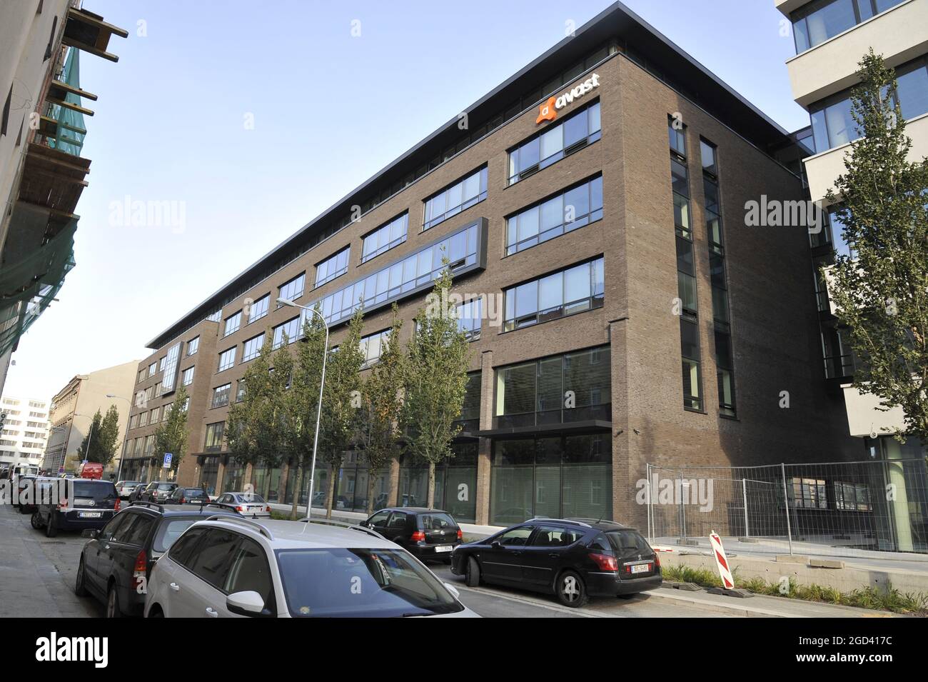 Brno, Repubblica Ceca. 11 Ott 2018. ***FILE PHOTO*** sede della società Avast Software a Brno, Repubblica Ceca, nella foto del 11 ottobre 2018. Credit: Igor Zehl/CTK Photo/Alamy Live News Foto Stock