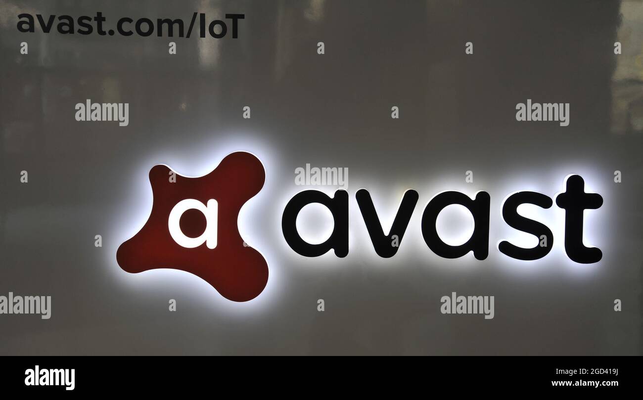 Brno, Repubblica Ceca. 11 Ott 2018. ***FILE PHOTO*** sede della società Avast Software a Brno, Repubblica Ceca, nella foto del 11 ottobre 2018. Credit: Igor Zehl/CTK Photo/Alamy Live News Foto Stock