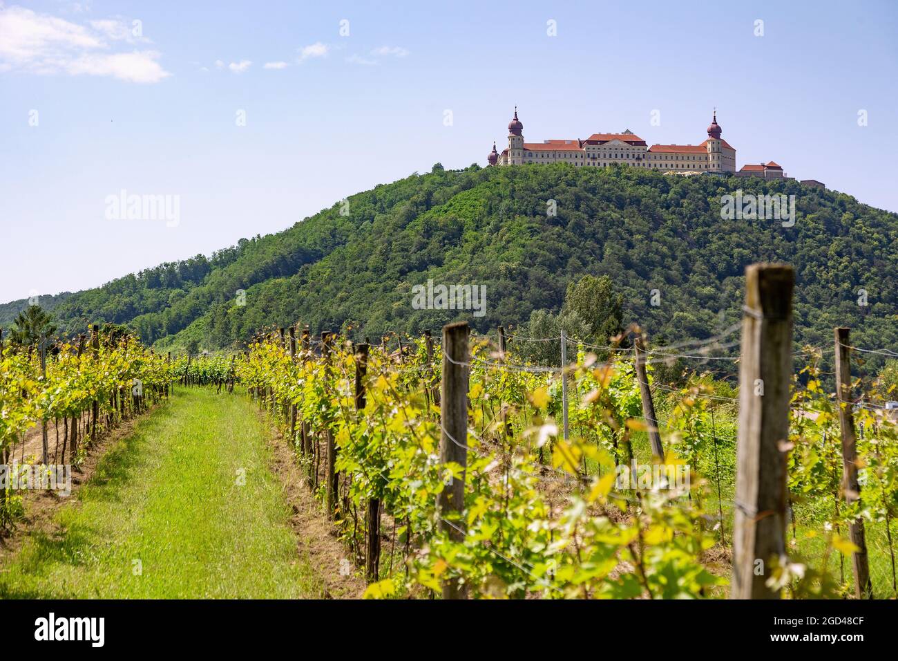 Geografia / viaggio, Austria, bassa Austria, monastero benedettino Goettweig, DIRITTI-AGGIUNTIVI-AUTORIZZAZIONE-INFO-NON-DISPONIBILE Foto Stock