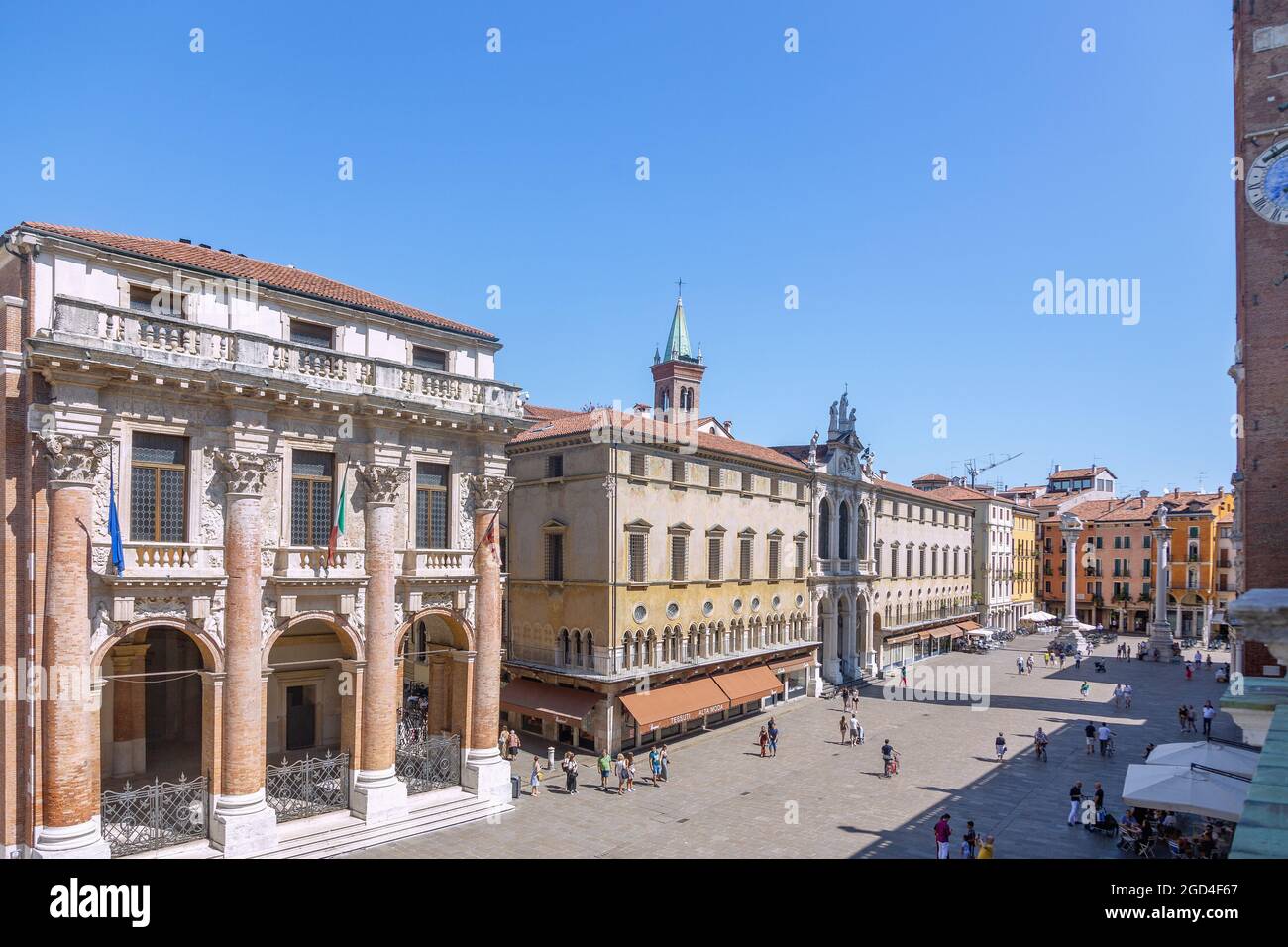 Geografia / viaggio, Italia, Veneto, Vicenza, Vicenza, Piazza dei Signori, loggia del Capitano, DIRITTI-AGGIUNTIVI-CLEARANCE-INFO-NON-DISPONIBILI Foto Stock