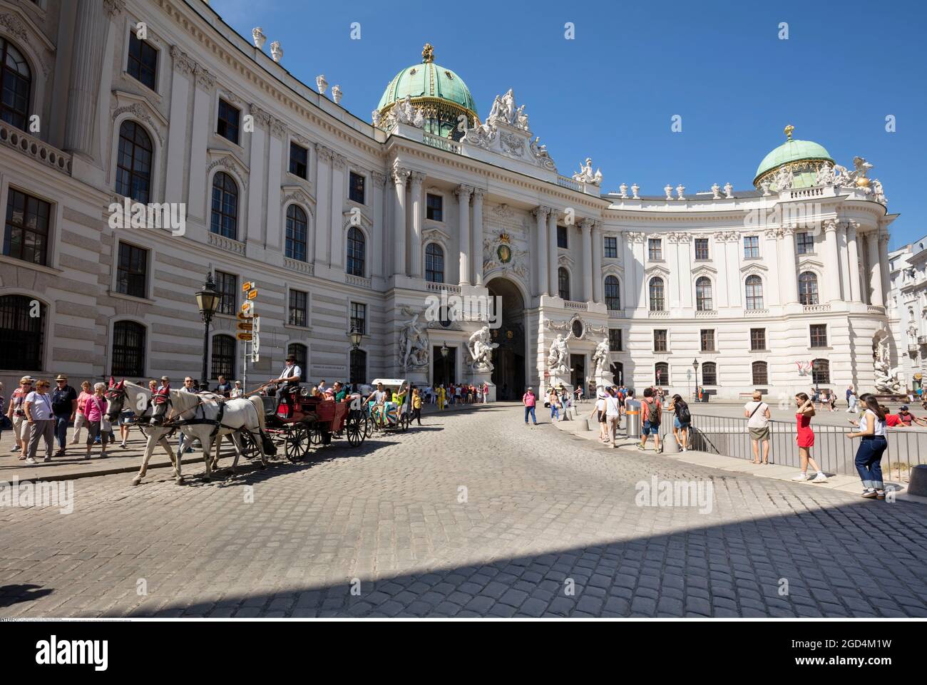 Geografia / viaggio, Austria, Vienna, Palazzo Hofburg, Michaelertrakt (sezione Miacheler), INFORMAZIONI-AGGIUNTIVE-DIRITTI-AUTORIZZAZIONE-NON-DISPONIBILI Foto Stock