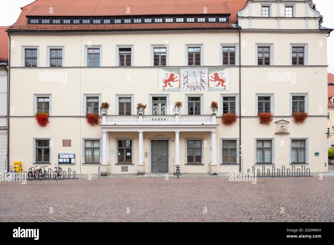 Geografia / viaggio, Germania, Sassonia, Svizzera sassone, Pirna, MUNICIPIO, DIRITTI-AGGIUNTIVI-AUTORIZZAZIONE-INFORMAZIONI-NON-DISPONIBILI Foto Stock