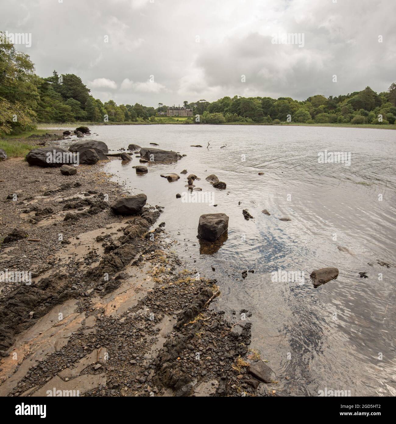 Muckross Lake, Muckross House, Killarney, Kerr, Irlanda Foto Stock