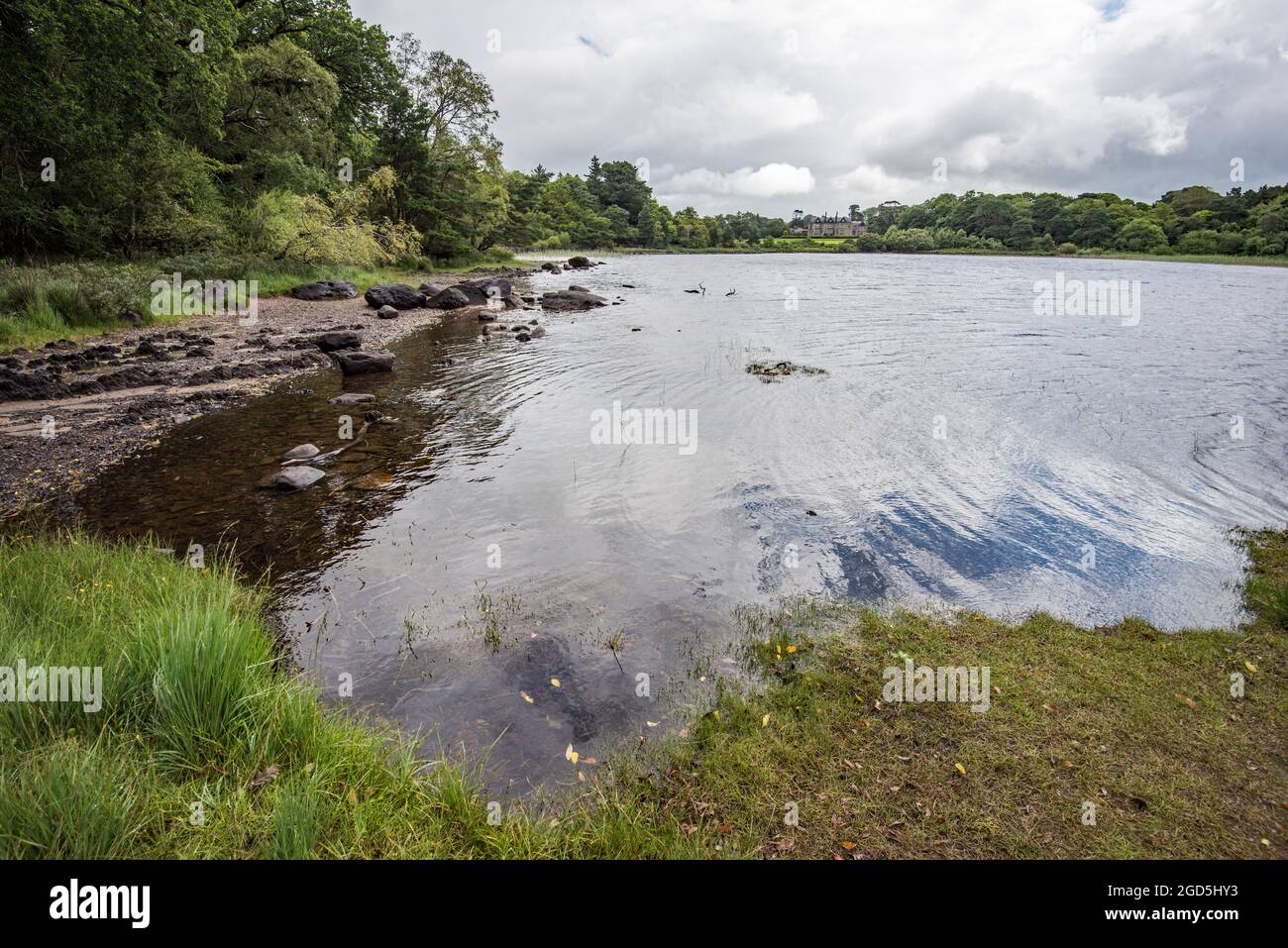 Muckross Lake, Muckross House, Killarney, Kerr, Irlanda Foto Stock