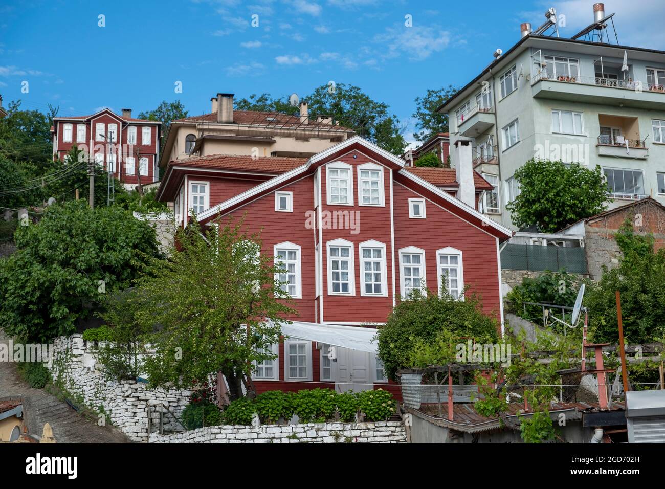 İnebolu è una città e un distretto della provincia di Kastamonu, in Turchia, nel Mar Nero. La data di visita è il 18 luglio 2021 Foto Stock