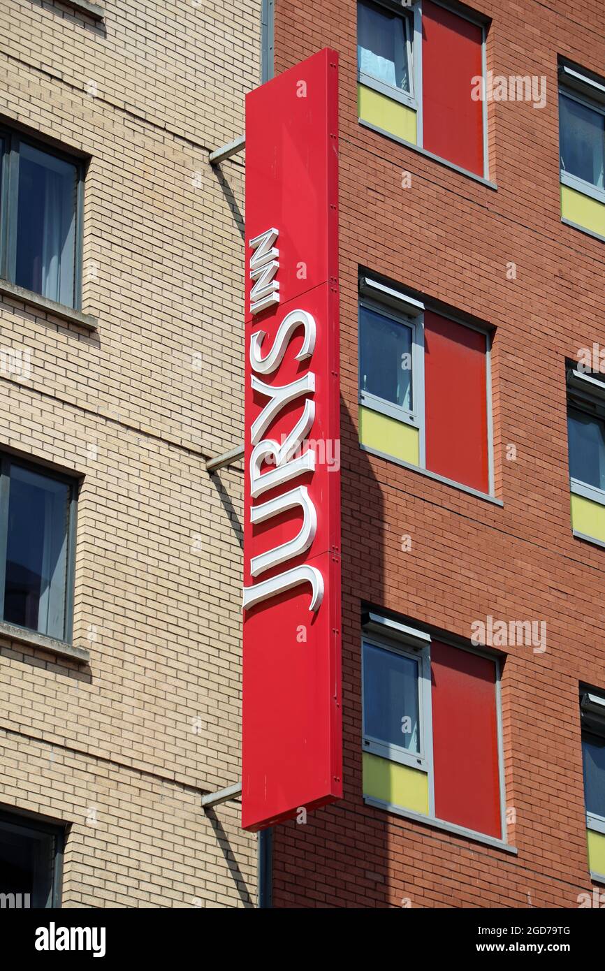 Jurys Inn Glasgow Foto Stock