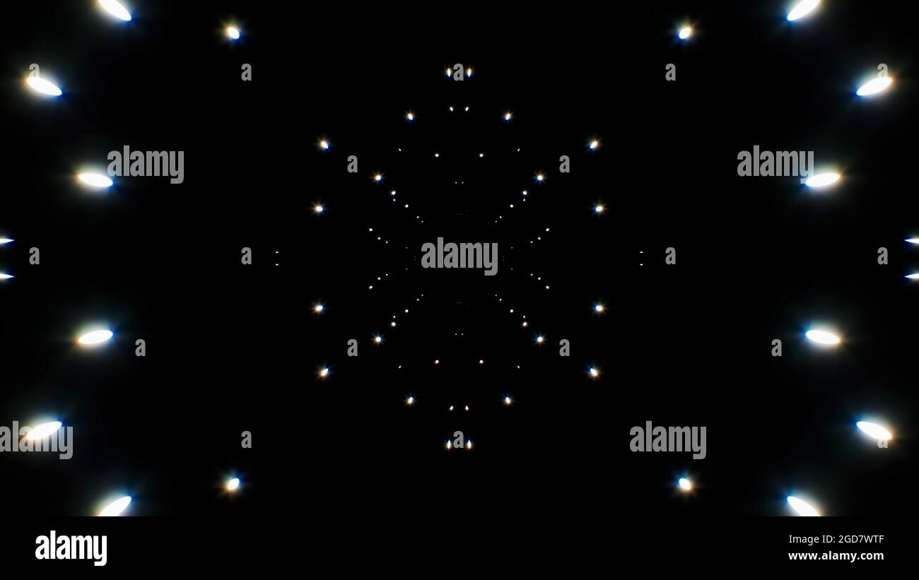 Glitter luce sparso fuori sfondo Foto Stock