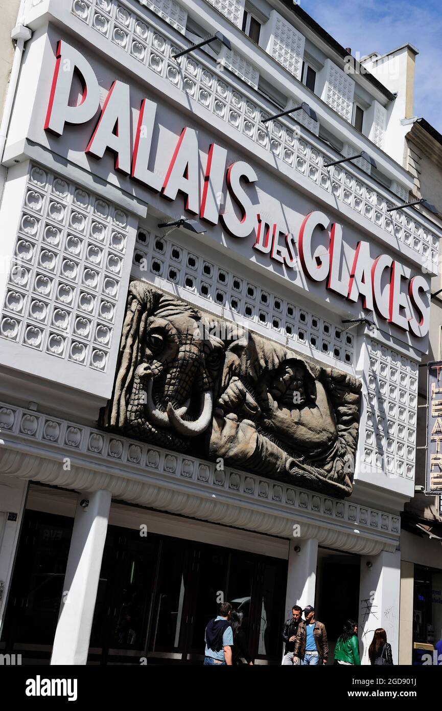 FRANCIA, PARIGI (75) 10 ° ARRONDISSEMENT, TEATRO PALAIS DES GLACES Foto Stock