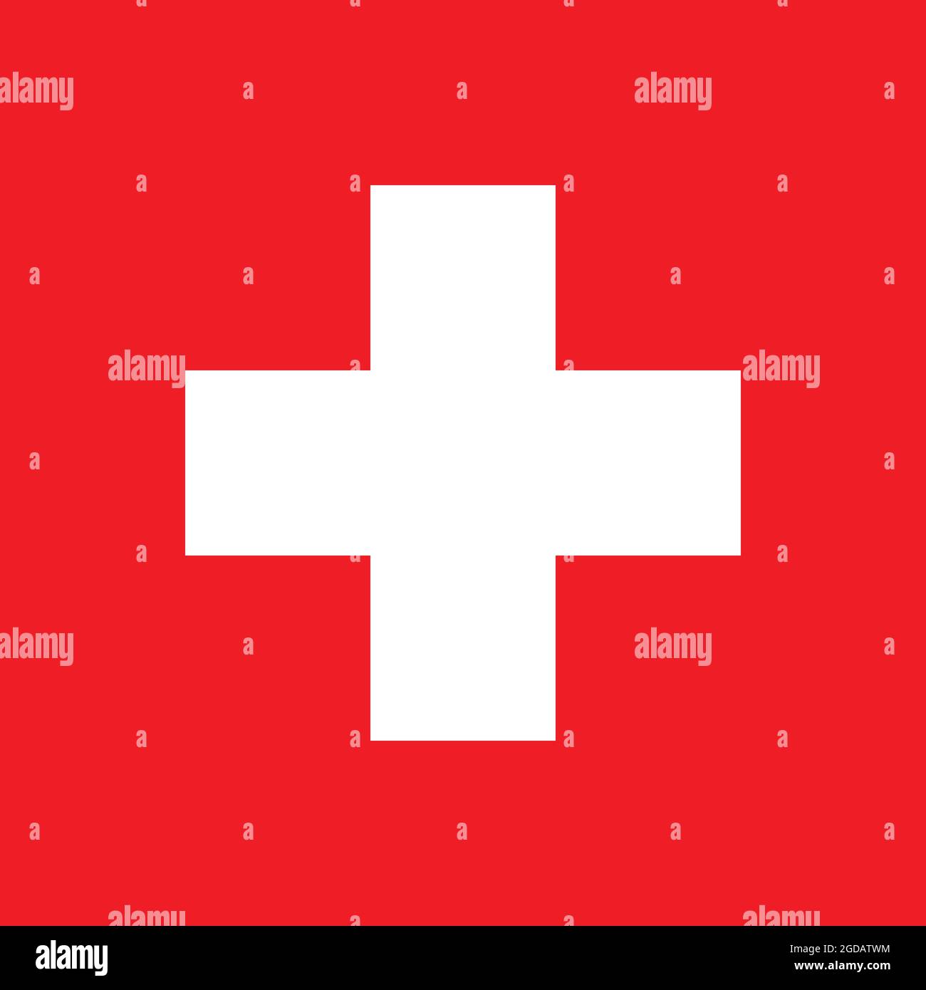 Croce rossa svizzera Immagini Vettoriali Stock - Alamy