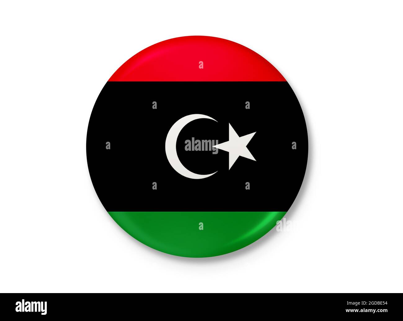 Stato della Libia. Texture di sfondo. Tripoli. Illustrazione 3d. Rendering 3d. Foto Stock