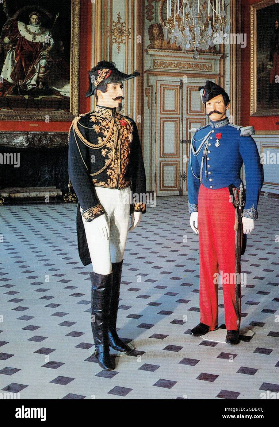 Grand écuyer de la maison de l'Empereur et officier d'ordonnance de l'Empereur 1852 -1870 Foto Stock