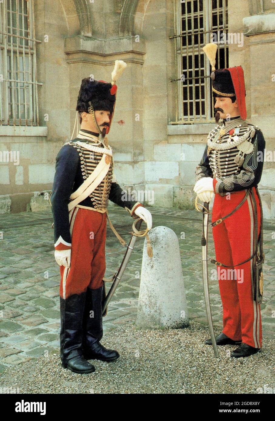 chasseurs à cheval de la Garde impériale secondo Impero Foto Stock
