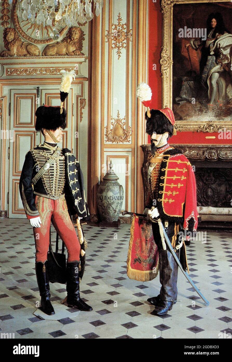 Guide de la Garde trompette et officier II Impero Foto Stock