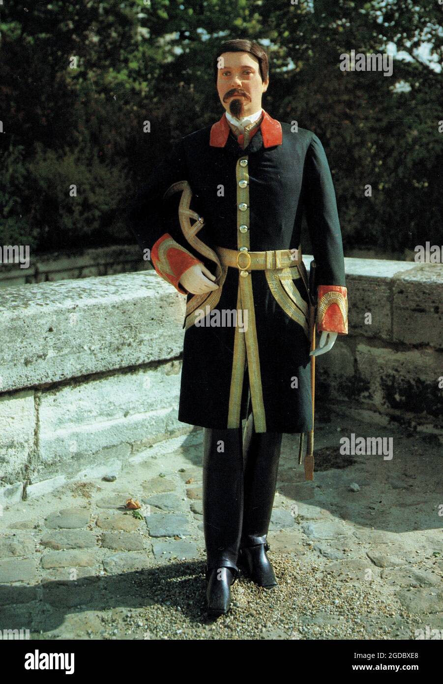 veneur en livrée de l'équipage impérial 1852 - 1870 Foto Stock