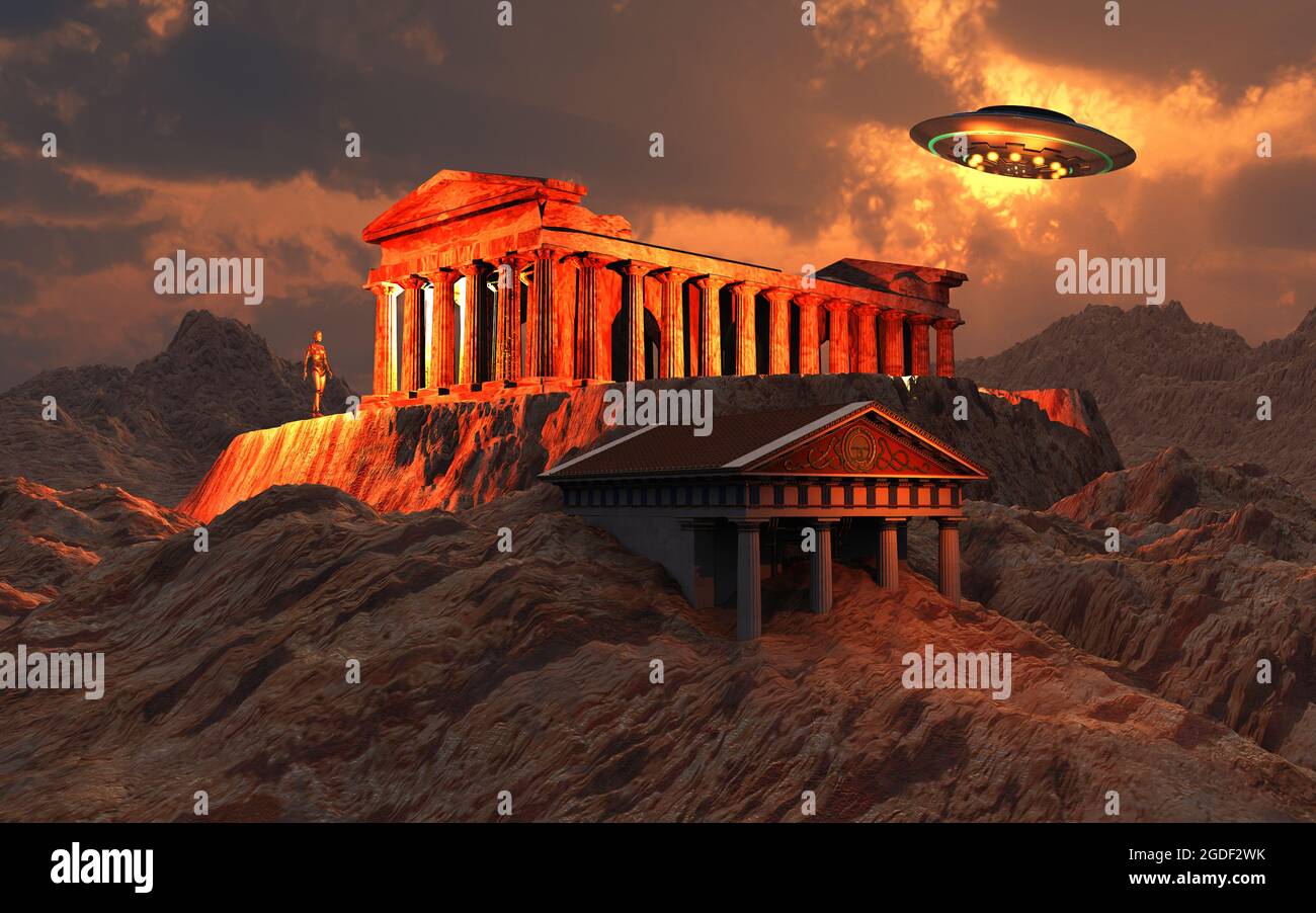 Antica stranieri Foto Stock