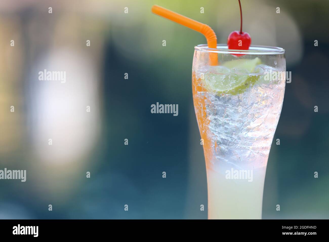 La soda al limone Foto Stock