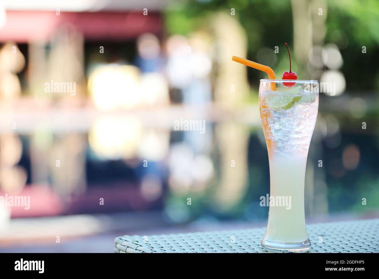 La soda al limone Foto Stock