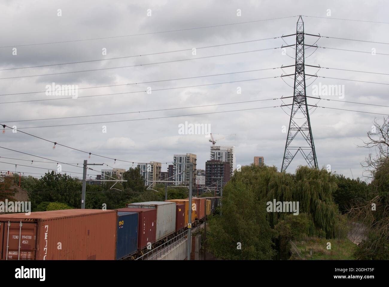 Walthamstow Wetlands, Londra UK, 2021-08-13. Walthamstow Wetlands e dintorni è un luogo dove andare per un viaggio e luoghi di interesse per la fotografia. Credit: Picture Capital/Alamy Live News Foto Stock