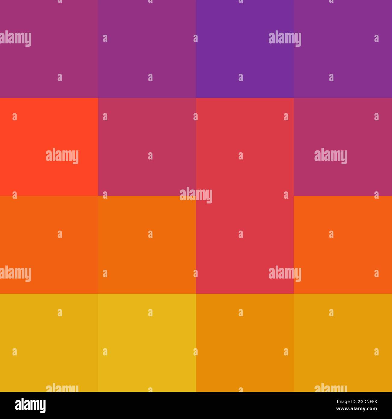 Illustrazione grafica generativa dei pixel a colori geometrici astratti Illustrazione Vettoriale