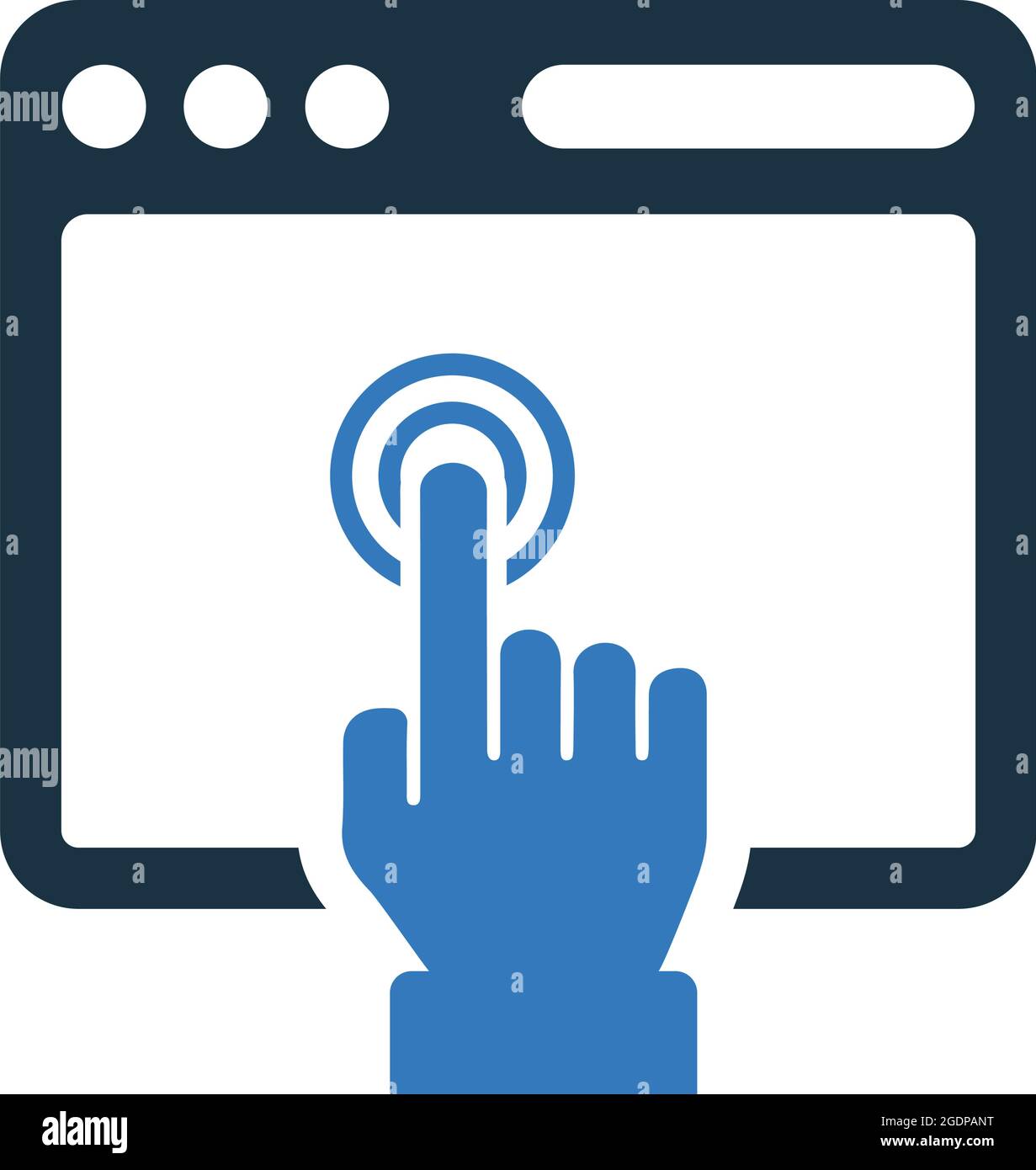 Navigazione, navigazione, navigazione icona è isolato su sfondo bianco. Da utilizzare per la grafica e il web design o per scopi commerciali. File EPS vettoriale. Illustrazione Vettoriale