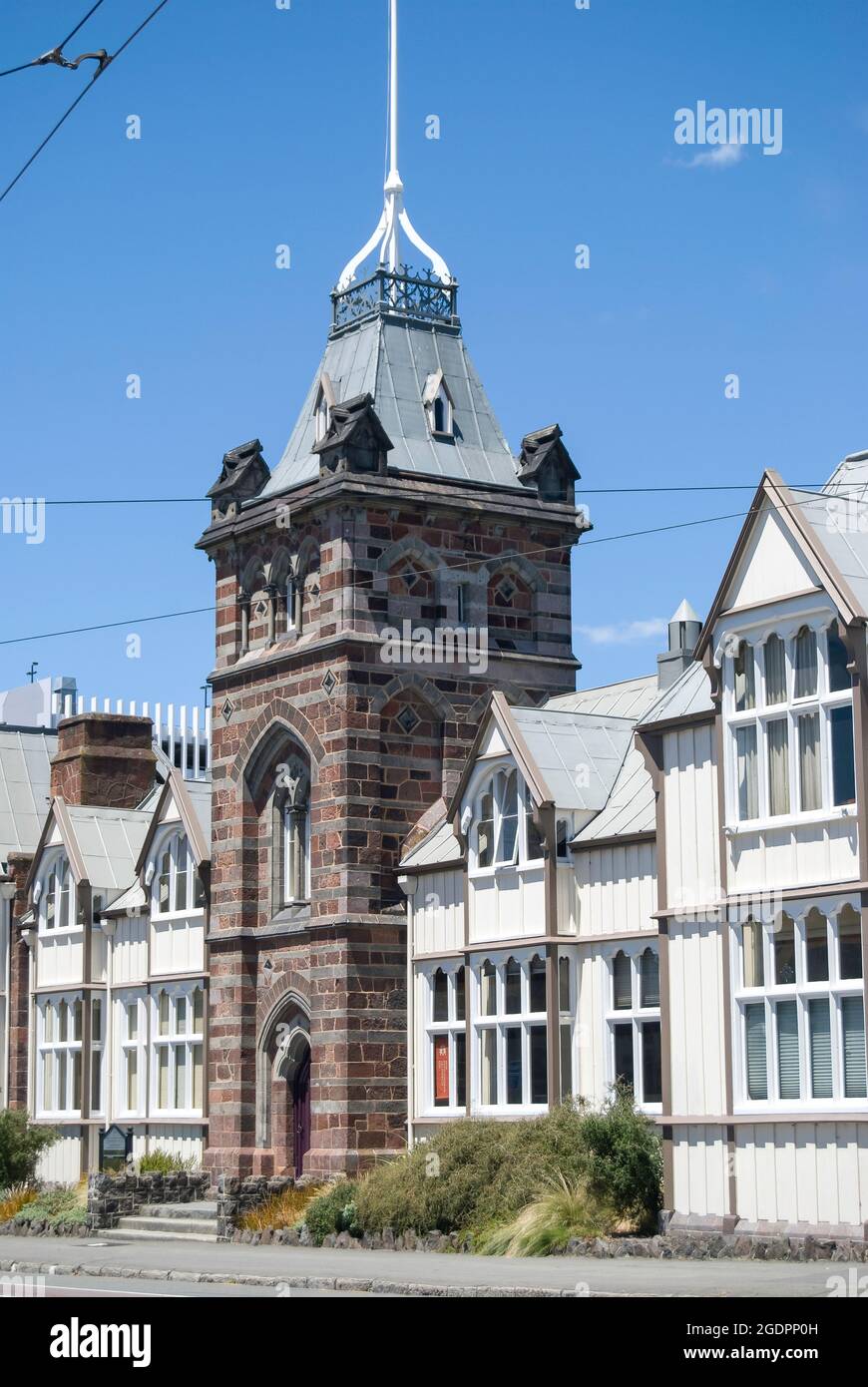 Edifici storici del consiglio provenzale, Armagh Street, Christchurch, Canterbury, Nuova Zelanda Foto Stock