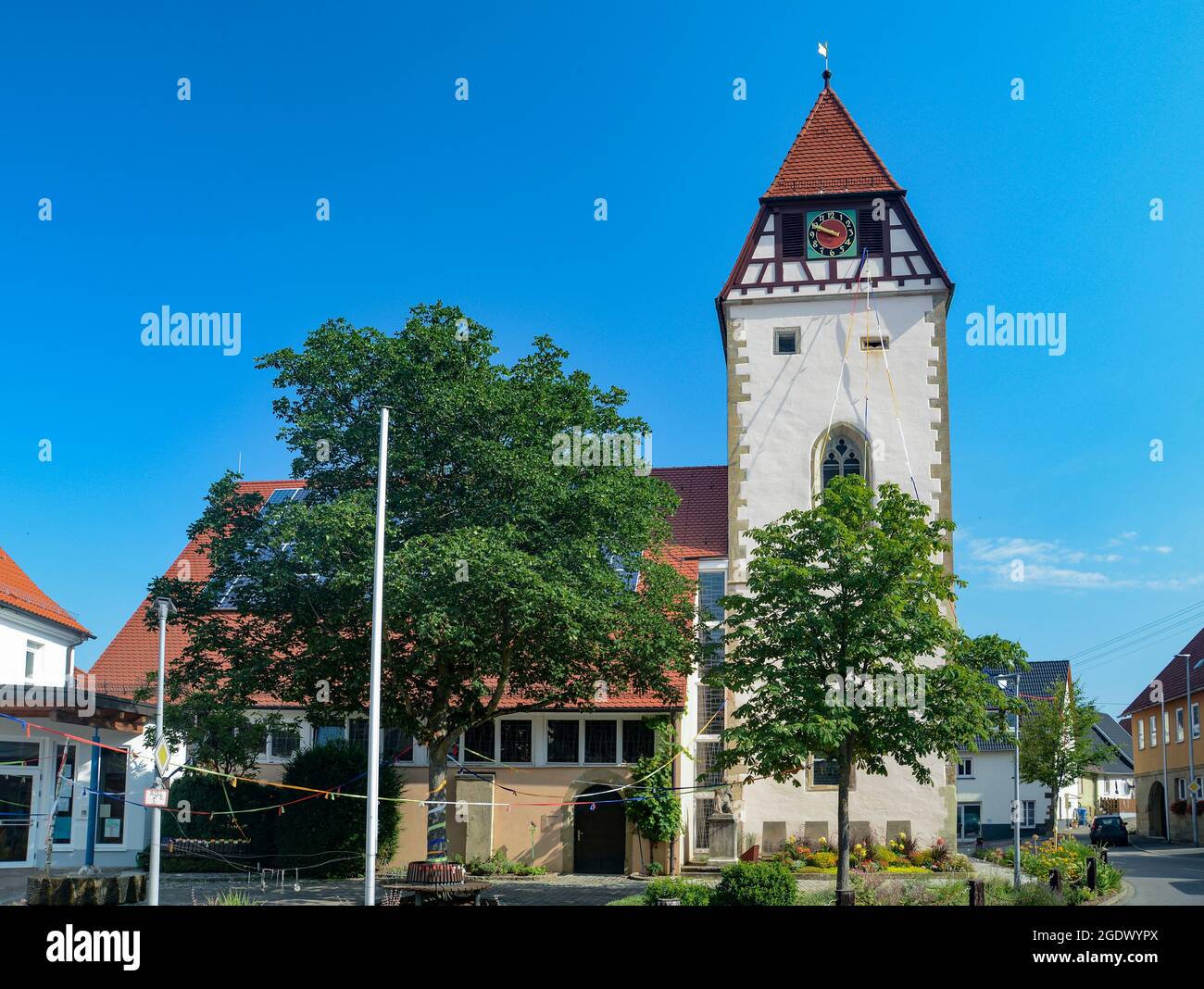 Brackenheim, città del Landkreis Heilbronn nel Baden-Württemberg, Germania meridionale Foto Stock