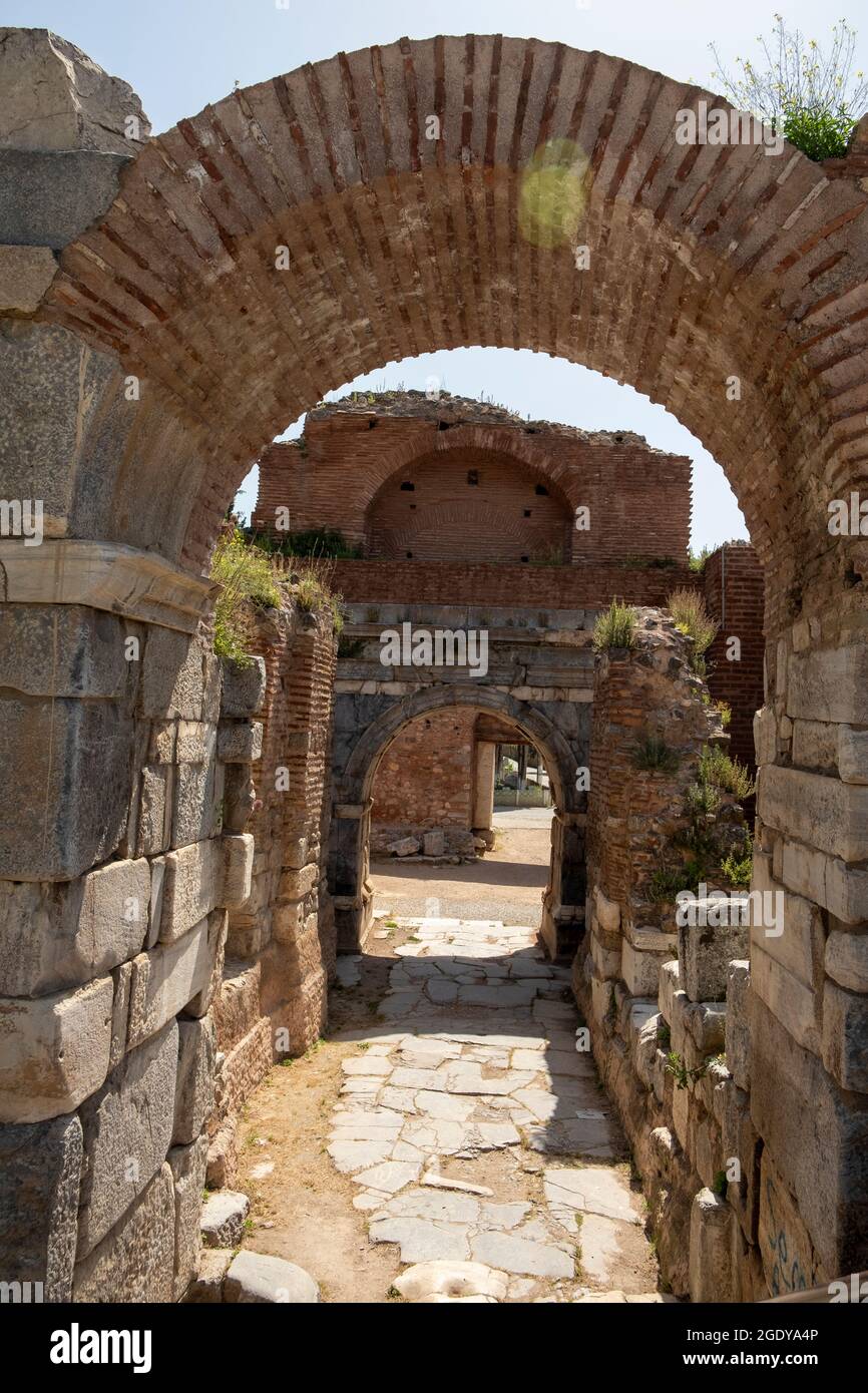 İznik è una città storica e antica che si può caratterizzare come un museo all'aperto. Data di visita 01 luglio 2021 Foto Stock