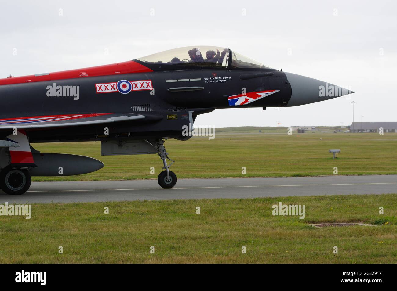 RAF Eurofighter Typhoon Blackjack, ZJ914, Foto Stock